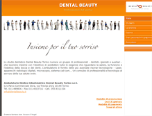 Tablet Screenshot of dentalbeauty.it